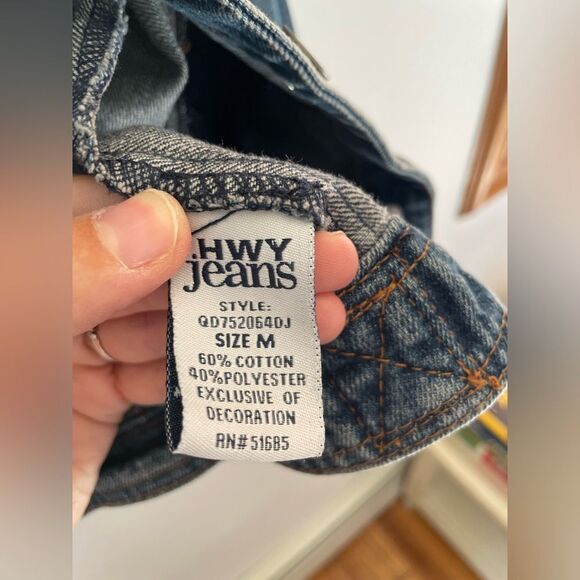 Highway Jeans Denim Jacket size medium - Picture 5 of 9